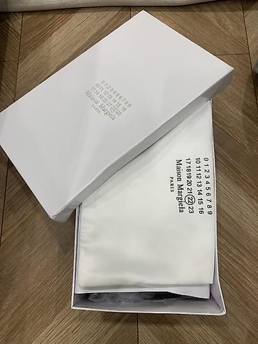 кожа обувь: Мужские кроссовки, 43, Maison Martin Margiela, Новый, цвет - Синий, Самовывоз, Платная доставка — 3