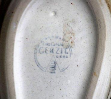 Figure: Vintage Gerzit decanter, bokal vrč za piće Nemačka 1960 24cm. Predivan — 4