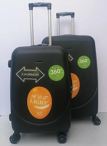 Putni koferi i torbe: Set kofera za putovanje – 2 komada (Hot Light, Expander) - Materijal — 2