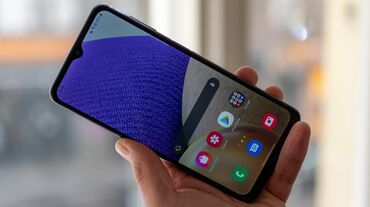 Elektronika: Samsung Galaxy A32 | 64 GB | rəng - Qara | Barmaq izi, İki sim kartlı, Face ID