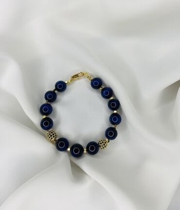 Bijuteriya dəstləri: Qadın bijuteriyası – təbii daşlı qolbaqlar və boyunbağılar seti - — 5