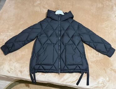 длинное трикотажное платье с капюшоном: ❄️❄️❄️Качество 🔥🔥🔥 Стеганая женская куртка-пуховик Billissimo Piumino