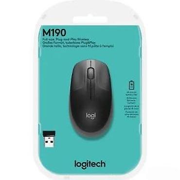 Kompjuterski miševi: Logitech M190 bežični miš – punog formata, Plug-and-Play - Bežična — 11