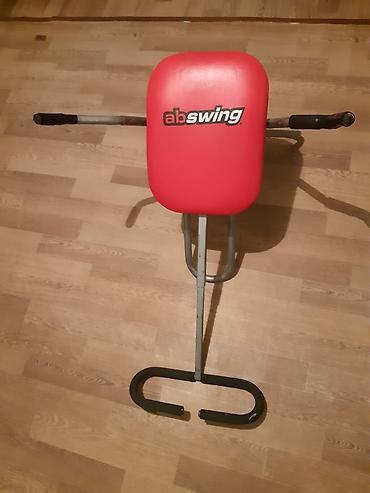 Abswing qarın əzələləri trenajoru - Marka/model: Abswing ab trainer -