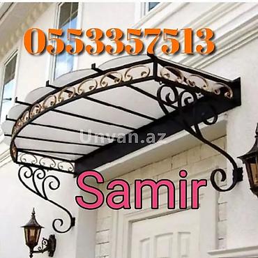 balkon sekilleri: Yeni Pilləkən məhəccəri, Alüminium — 10