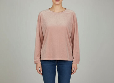 sukienki welurowa marszczona: Women's blouse, size 3XL
