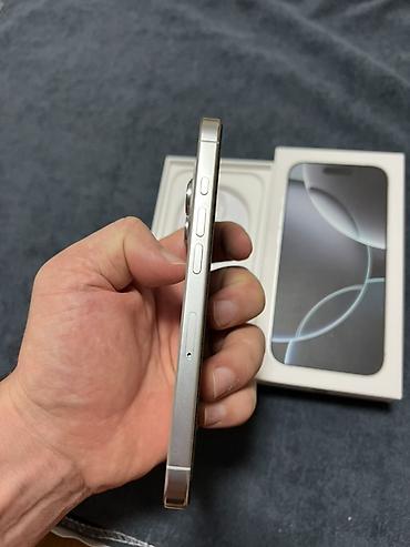apple m4 pro: IPhone 16 Pro, Б/у, 256 ГБ, Natural Titanium, Коробка — 3