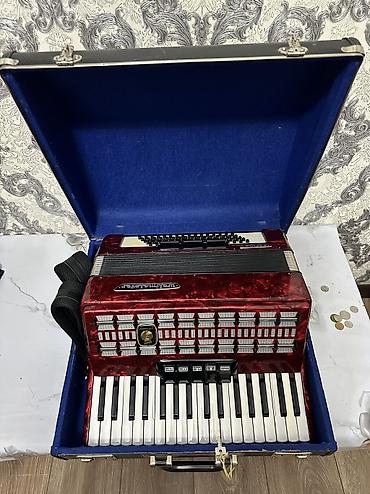 Аккордеоны: Продаю Генманский Аккордеон Вельтмейстер серино Кызыл кара тустору бар — 15