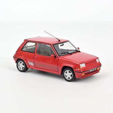 kinder jaje princeze: 🏁 Renault Supercinq GT Turbo 1989 – Red – Norev Norev Renault — 1