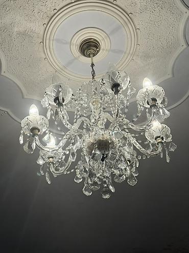 Çilçıraqlar: Çılçıraq, 8 lampa, Xrustal — 1