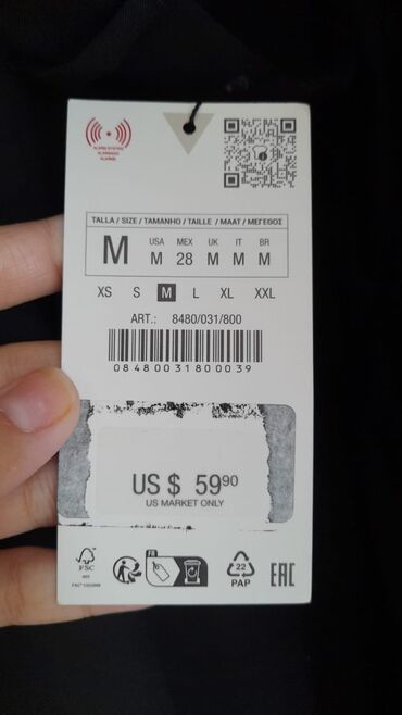 Roliklər: Zara etiketli teze don. M razmer — 9