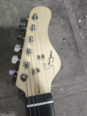 gitara klassik: Elektrik gitara – Telecaster tipli korpus - Korpus: təbii ağac — 6