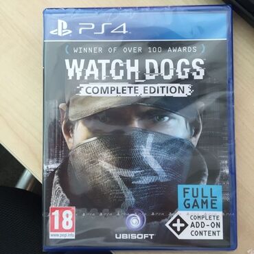 PS4 (Sony Playstation 4): Ps4 watch dogs complete edition