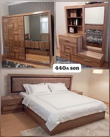 İkinəfərlik çarpayı, Dolab, Termo, 2 tumba, İşlənmiş