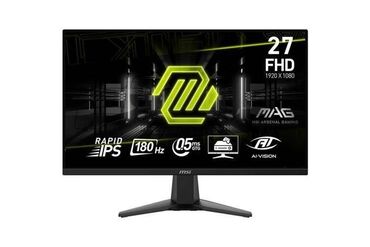 manitor ekran: MSI MAG 275F 27 Gaming monitor Yenidir. Bağlı qutuda. Tip: Monitor