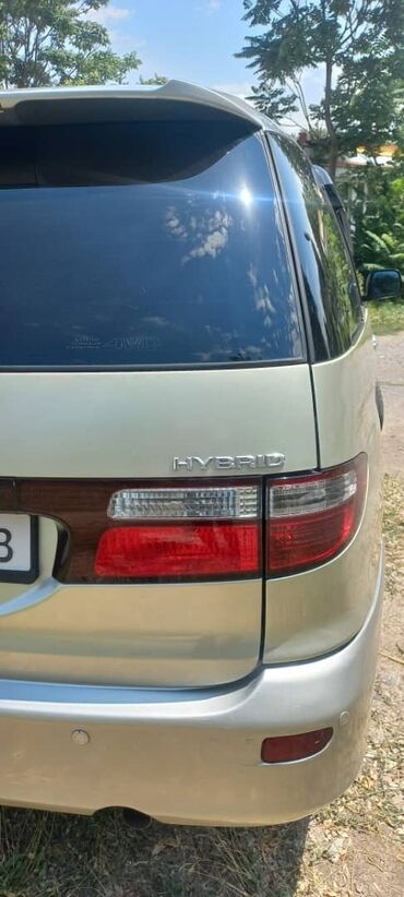 Toyota: Toyota Estima: 2002 г., 2.4 л, Вариатор, Гибрид, Минивэн
