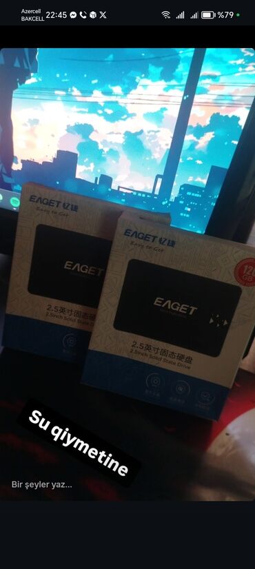 Kompüter, noutbuk və planşetlər: Daxili SSD disk 120 GB, 2.5", Yeni lalafo.az -da Kompüter, noutbuk və planşetlər: Daxili SSD disk 120 GB, 2.5", Yeni