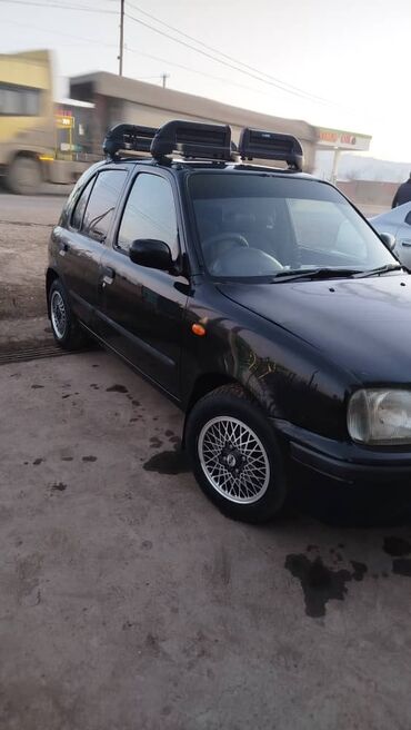 автомобили электро: Nissan March: 1998 г., 1 л, Автомат, Бензин, Хэтчбэк