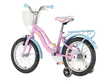 full speed electric: Bicikl kids Visitor Pearl 16" 9" V-brake kontra 105–125 cm (16") – — 4
