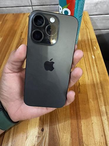 iphone 70: IPhone 15 Pro, Б/у, 256 ГБ, Black Titanium, 81 % — 3