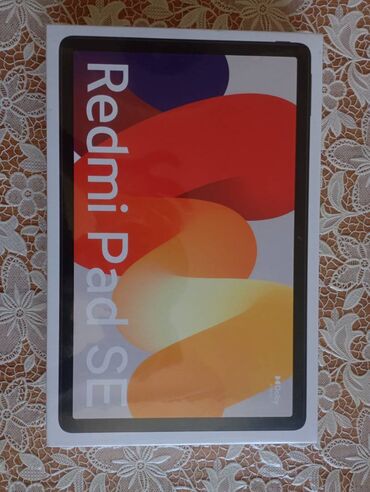 qrafik planşetlər: 0 Redmi Pad Se satıram. Qutusundadır açılmayıb. 90Hz + göz qorumalı