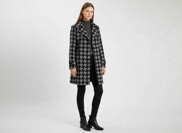 Kurtka damska jesień zima długa: KappAhl, Women`s trench, size L