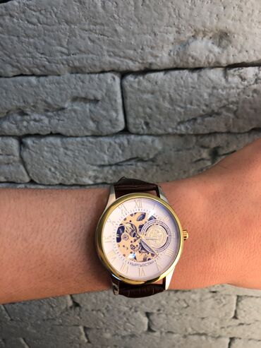 Наручные часы: Акция на мужские часы Кыргызстан Идеальный подарок Механика с
