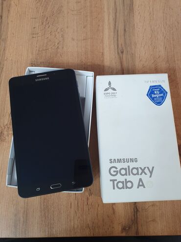 самсунг таб а: Планшет, Samsung, 7" - 8", 4G (LTE), Б/у, Классический цвет - Черный