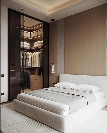 Фасадные 3D панели: Настенные декоративные панели и ТВ-зоны под ключ - Современные — 35