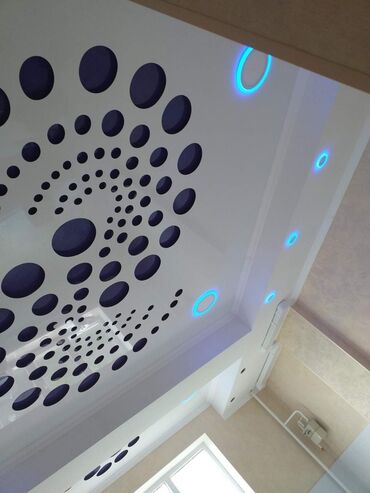 Натяжной потолок: Натяжной потолок Глянцевое, Матовое, 3D потолки Гарантия, Бесплатная консультация, Бесплатный замер — 6