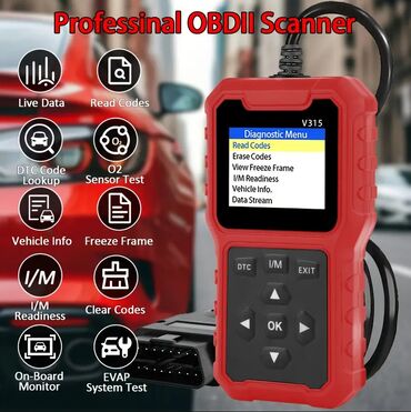 Alati za automobile: Novo - V315 OBD2/ EOBD Auto DIjagnostika PUNE OBD FUNKCIJE OBD/EOBD — 2