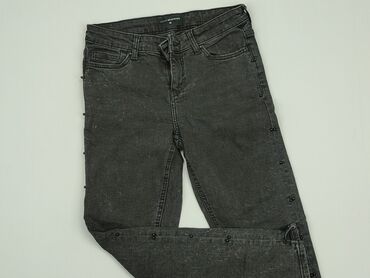 satynowa sukienki reserved: Jeans, Reserved, M (EU 38), condition - Very good