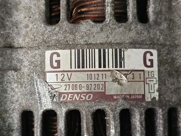 Генераторы: Генератор Toyota 2002 г., Б/у, Оригинал, Германия — 2