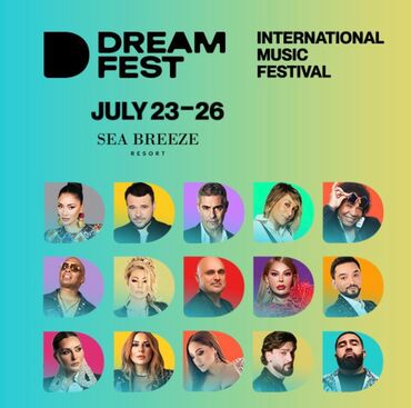 Maskalar, eynəklər: Dreamfest 23 iyula 2 eded bilet satılır