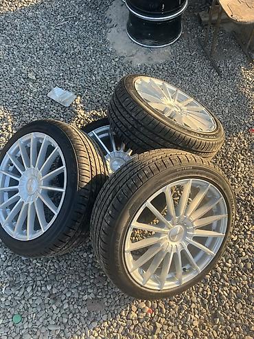 disk ve tekerler type 1: R-18 disk təkər ideal vəziyyətdə 5×114,3 təzə kimi barterdə var — 2