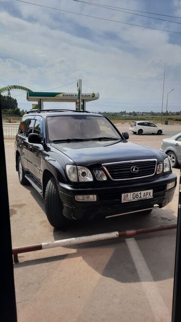 авто бензин газ: Lexus LX: 2000 г., 4.7 л, Автомат, Газ, Внедорожник