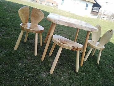 Setovi stolova i stolica: Zeka mis stolice fi26cm 3000din zeka mis fi 30 3100din kruna — 13