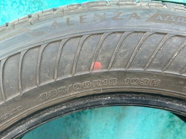 гольф 3 багаж: Шиналар 235 / 60 / R 18, Жай, Колдонулган, Жапония, Bridgestone