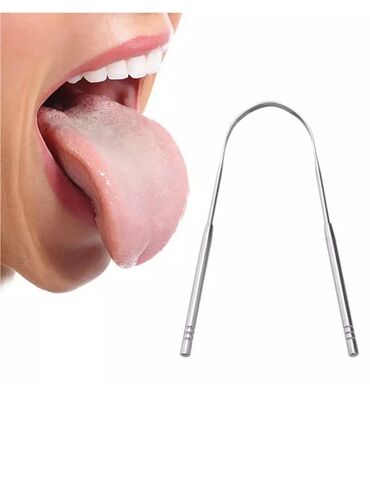 жидкость для полоскания полости рта: Продается под заказ скребок для чистки языка из медицинской стали,в