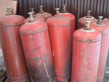 газлифты: Промышленный газовый баллон, Наполнение: Пропан, Объем баллона: 27 л, Б/у, Оптом, В розницу, Бесплатная доставка, Бесплатная установка — 2