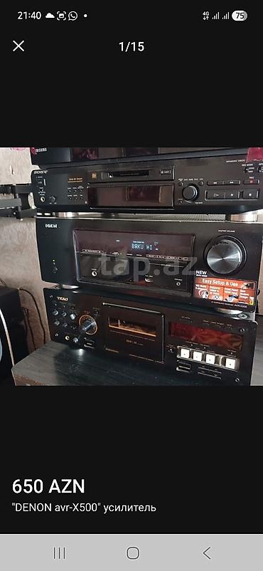 apo ses sistemi: Kolleksiya: audio texnika və Satışda böyük həvəskar kolleksiyadan — 10