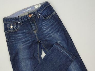 calvin klein jeans skinny: Spodnie jeansowe, Gap, 14 lat, 158/164, stan - Idealny