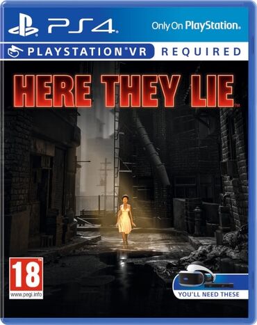 oyun diskləri: Ps4 here they lie vr