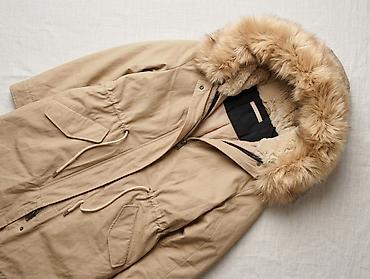 puma s: Пуховик, По колено, С мехом, XL — 1