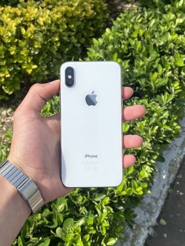 iphone x baku: IPhone X, 256 GB, Ağ, Face ID