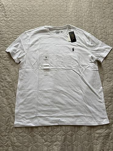 sort: Futbolka, Ralph Lauren, L, rəng - Ağ — 1