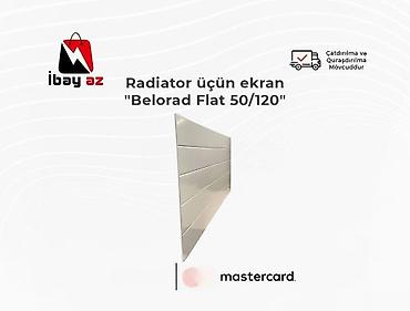 Radiator üçün ekran "Belorad Flat 50/120"Təsvir : İstidəyişdiricinin