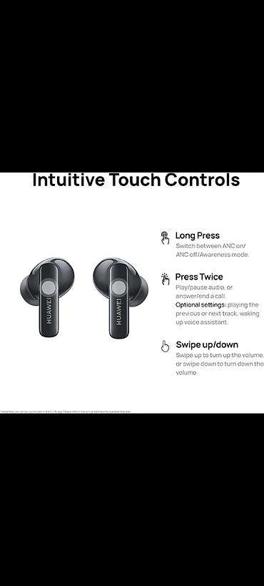 honor earbuds 2 lite: İşlənmiş Simsiz (Bluetooth) Qulaqcıqlar, Huawei — 6
