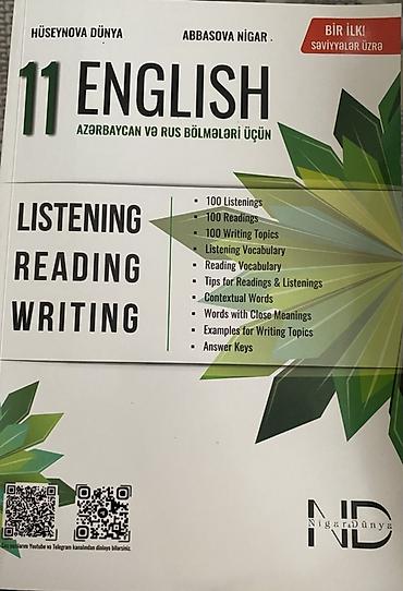 yeni 100 azn: Məhsul: “11 English – Azərbaycan və Rus bölmələri üçün” hazırlıq — 1