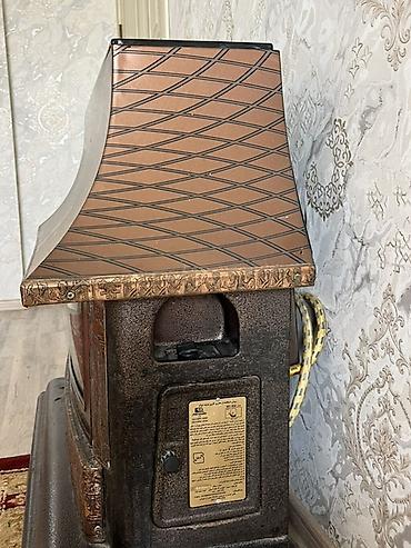 qaz klapani: Qaz sobası/qatı yanacaq sobası üslubunda dekorativ otaq isitmə qurğusu — 4